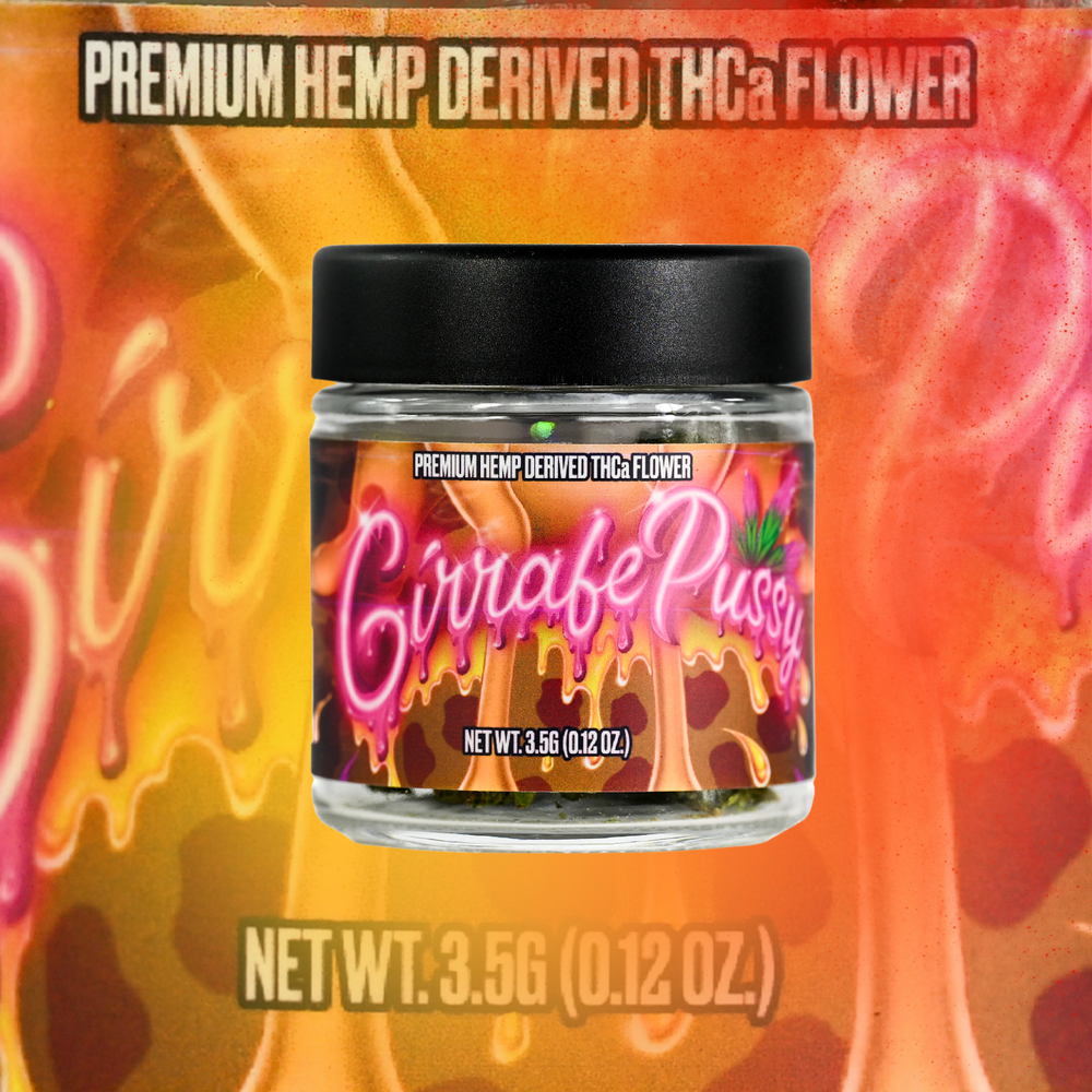Giraffe Pussy - THCA Flower - 3.5g Jar