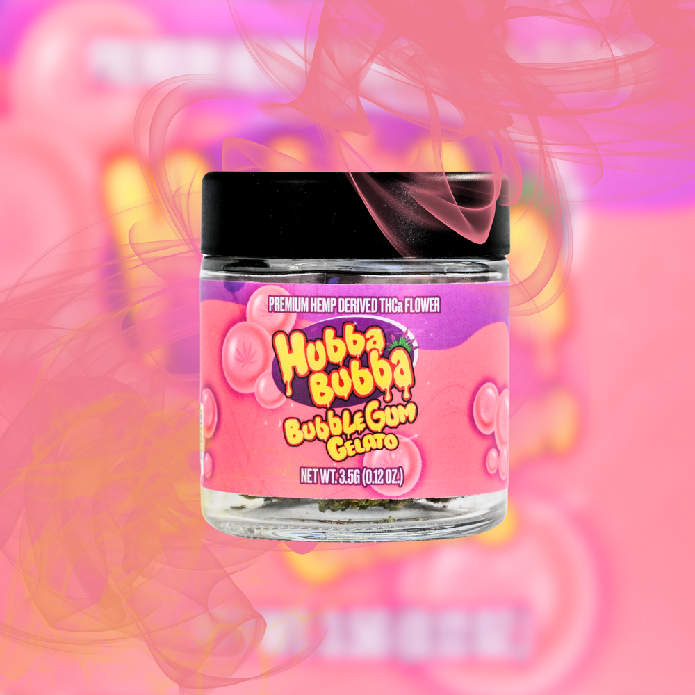 Bubblegum Gelato  - THCA Flower - 3.5g Jar